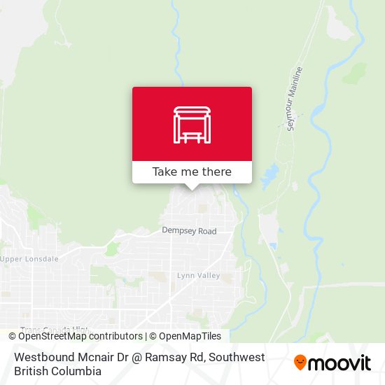 Westbound Mcnair Dr @ Ramsay Rd map