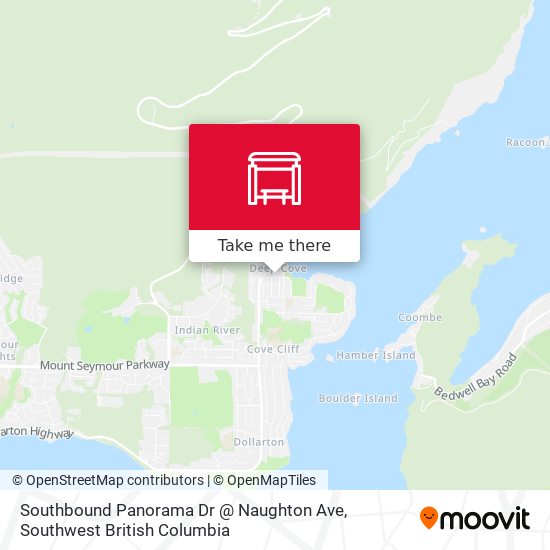 Southbound Panorama Dr @ Naughton Ave plan