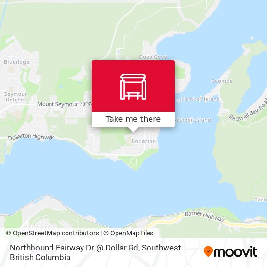 Northbound Fairway Dr @ Dollar Rd map