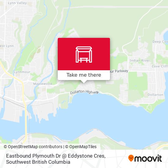 Eastbound Plymouth Dr @ Eddystone Cres map