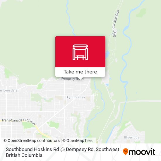 Southbound Hoskins Rd @ Dempsey Rd map