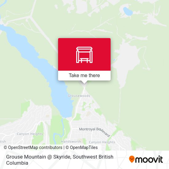 Grouse Mountain @ Skyride plan
