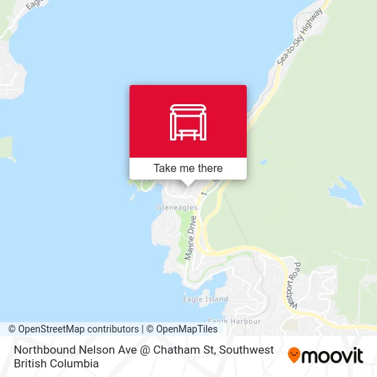 Northbound Nelson Ave @ Chatham St map