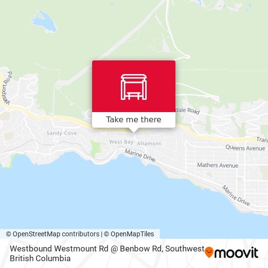 Westbound Westmount Rd @ Benbow Rd plan