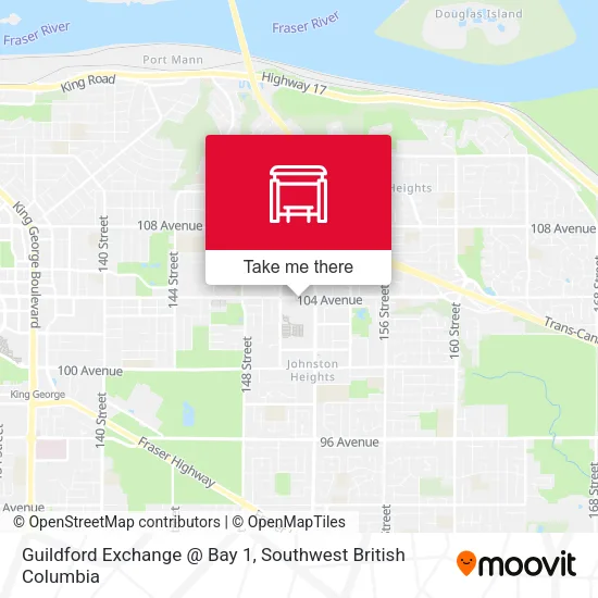Guildford Exchange @ Bay 1 map