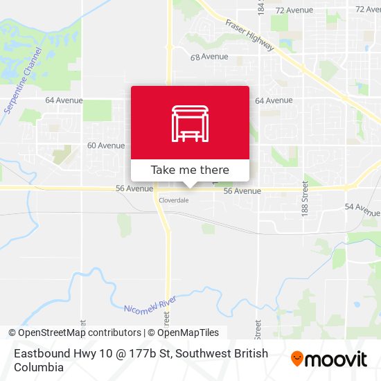 Eastbound Hwy 10 @ 177b St plan