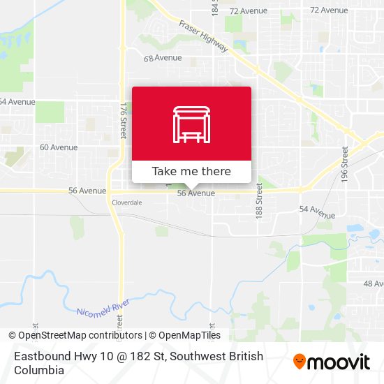 Eastbound Hwy 10 @ 182 St plan