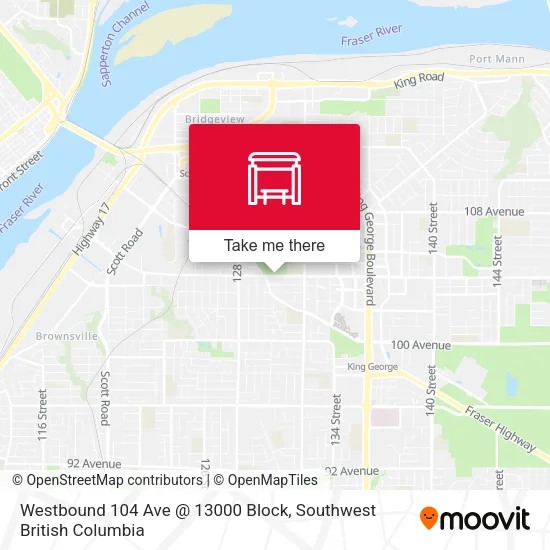 Westbound 104 Ave @ 13000 Block plan