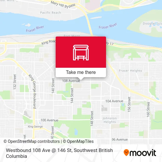 Westbound 108 Ave @ 146 St plan