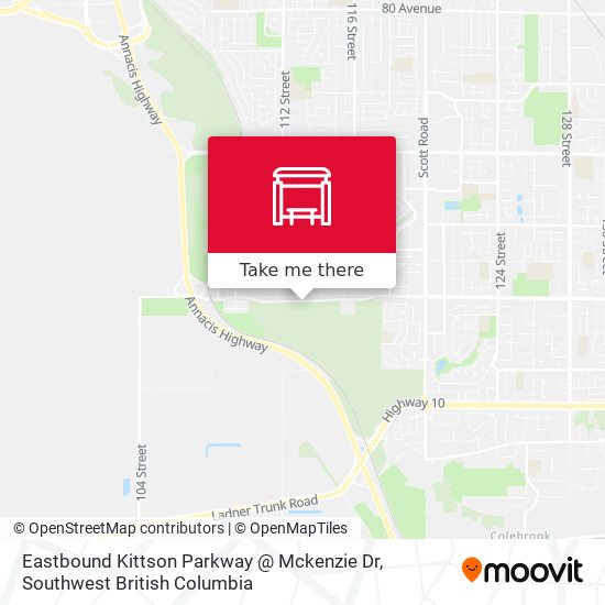 Eastbound Kittson Parkway @ Mckenzie Dr map