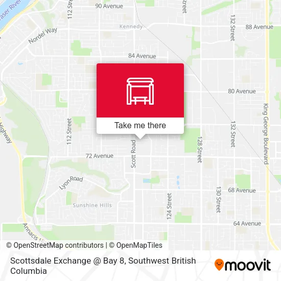 Scottsdale Exchange @ Bay 8 map