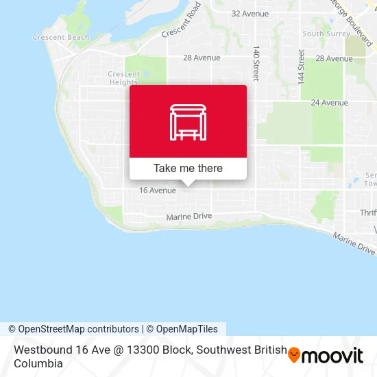 Westbound 16 Ave @ 13300 Block plan