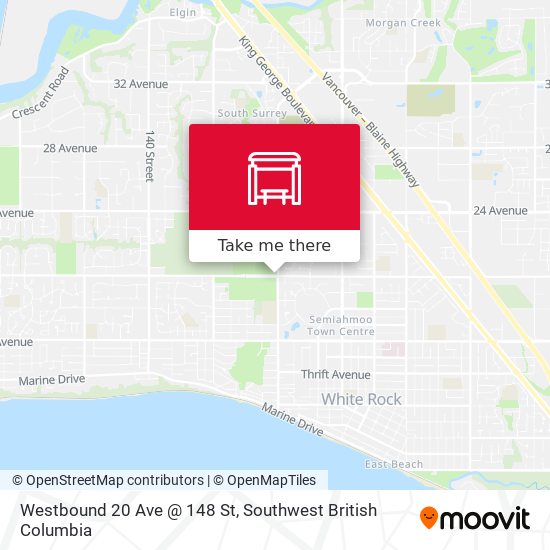 Westbound 20 Ave @ 148 St plan