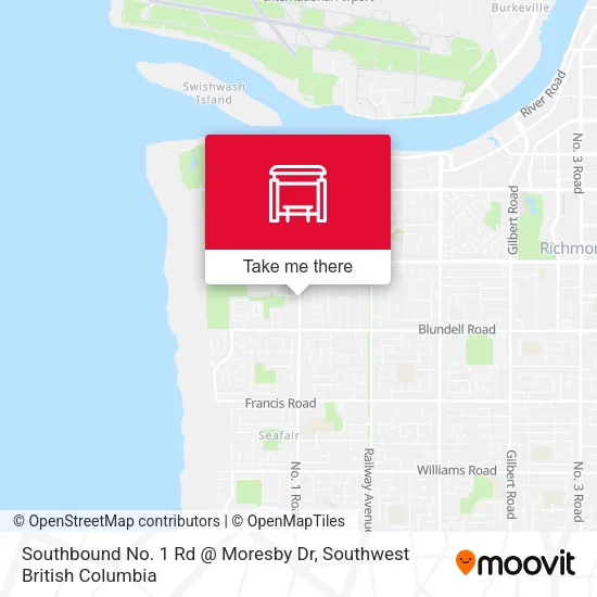 Southbound No. 1 Rd @ Moresby Dr map
