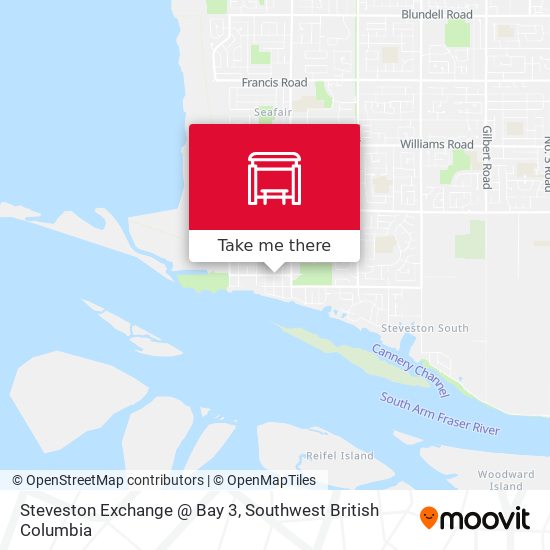 Steveston Exchange @ Bay 3 map