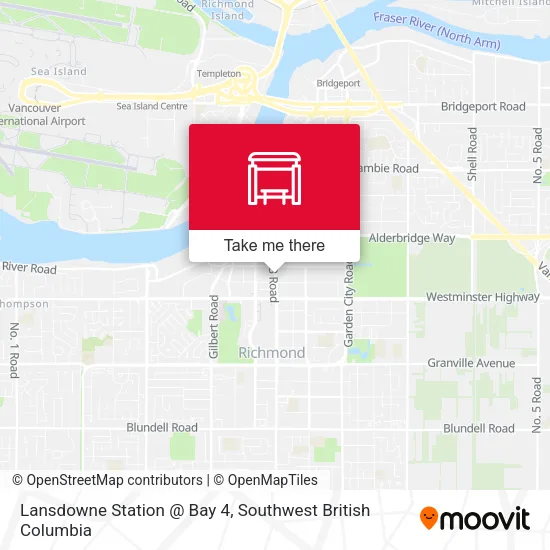 Lansdowne Station @ Bay 4 map