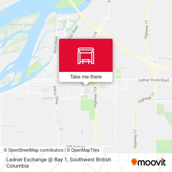 Ladner Exchange @ Bay 1 map