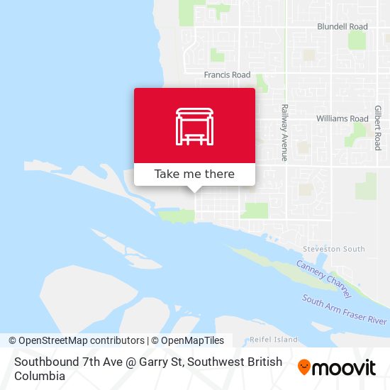 Southbound 7th Ave @ Garry St plan