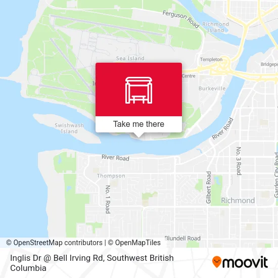 Inglis Dr @ Bell Irving Rd map