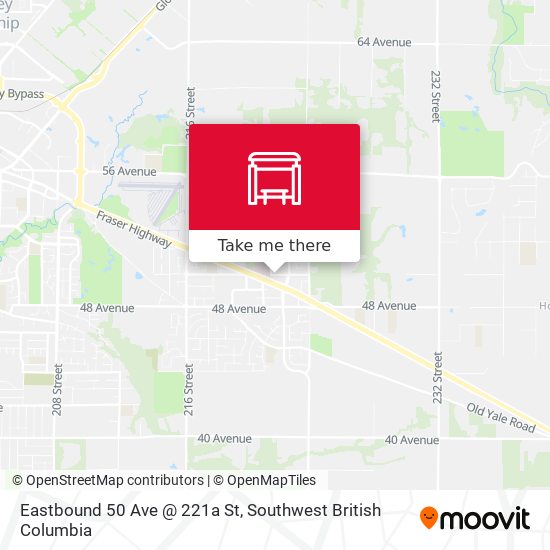 Eastbound 50 Ave @ 221a St plan