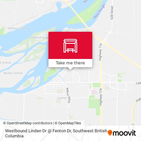 Westbound Linden Dr @ Fenton Dr map