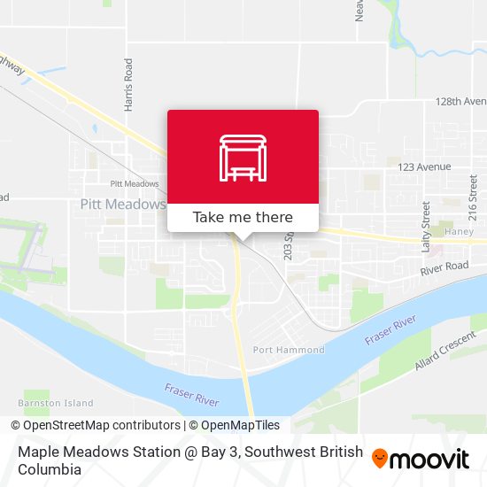 Maple Meadows Station @ Bay 3 map