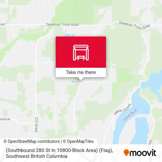 (Southbound 280 St In 10800-Block Area) (Flag) map