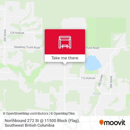 Northbound 272 St @ 11500 Block (Flag) map