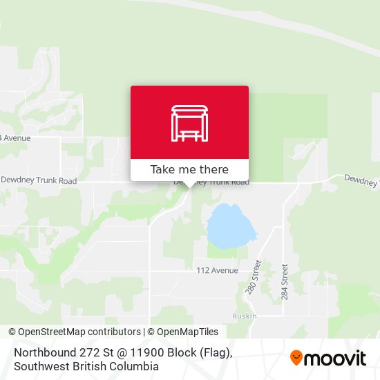 Northbound 272 St @ 11900 Block (Flag) map