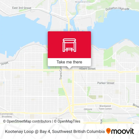 Kootenay Loop @ Bay 4 map