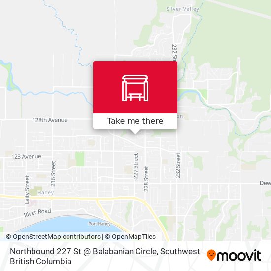 Northbound 227 St @ Balabanian Circle map