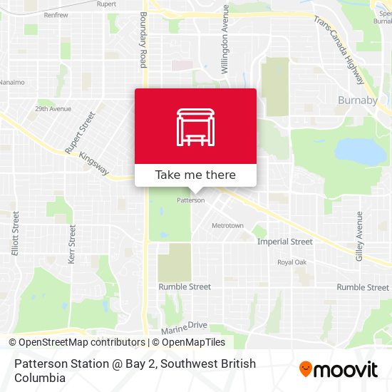 Patterson Station @ Bay 2 map