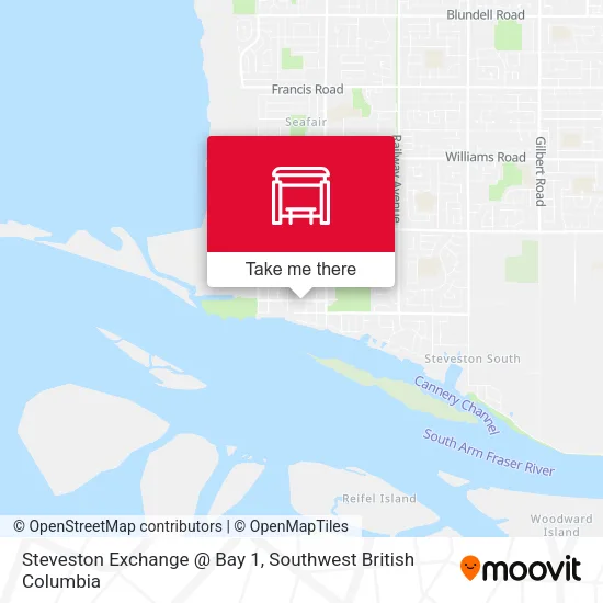 Steveston Exchange @ Bay 1 map