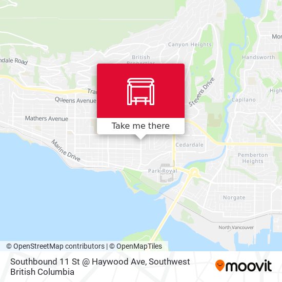 Southbound 11 St @ Haywood Ave plan