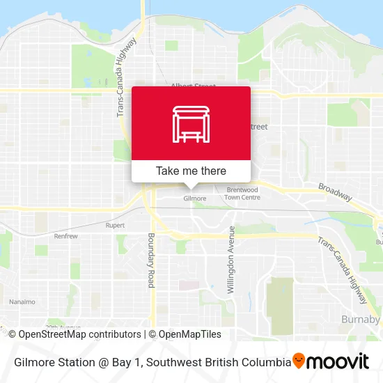 Gilmore Station @ Bay 1 map