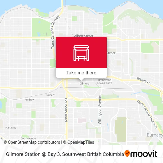 Gilmore Station @ Bay 3 map