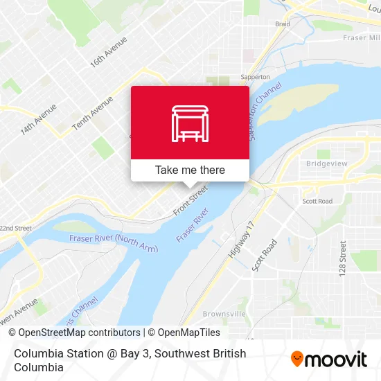 Columbia Station @ Bay 3 map