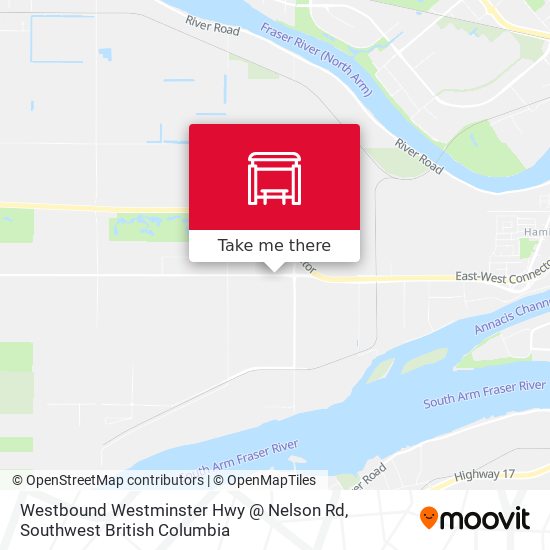 Westbound Westminster Hwy @ Nelson Rd plan