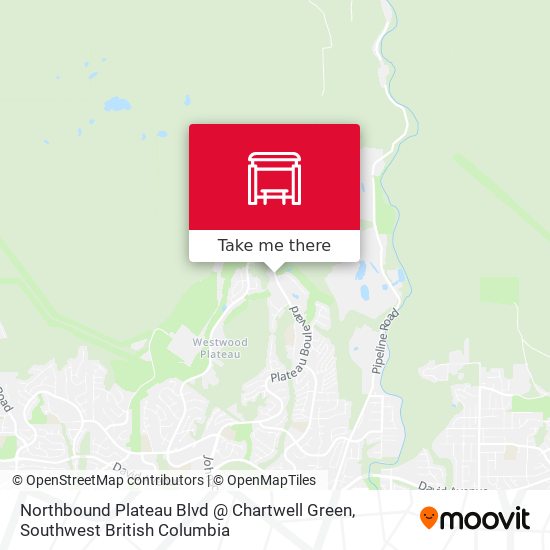 Northbound Plateau Blvd @ Chartwell Green map