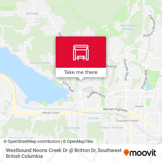 Westbound Noons Creek Dr @ Britton Dr map