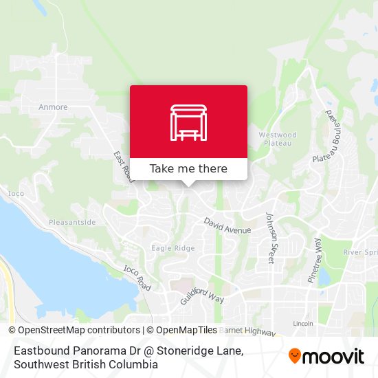 Eastbound Panorama Dr @ Stoneridge Lane map