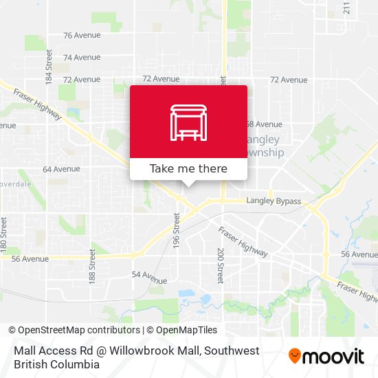 Mall Access Rd @ Willowbrook Mall map