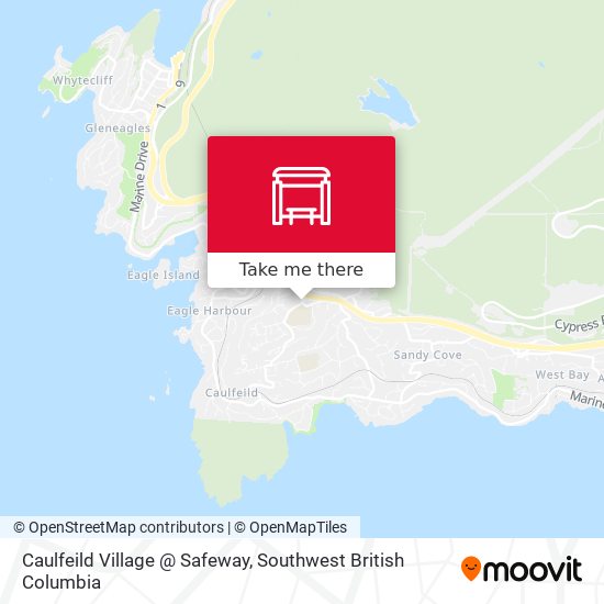 Caulfeild Village @ Safeway map