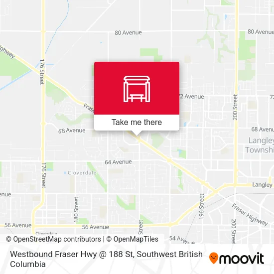 Westbound Fraser Hwy @ 188 St plan