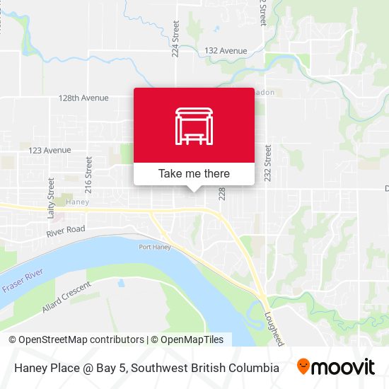 Haney Place @ Bay 5 map
