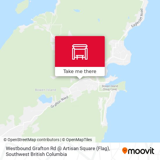 Westbound Grafton Rd @ Artisan Square (Flag) map