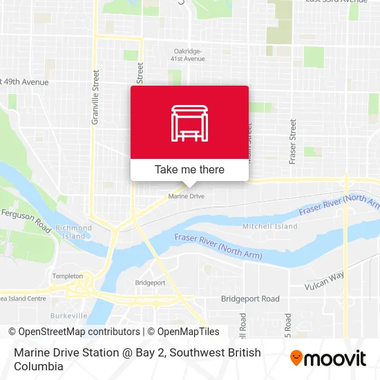 Marine Drive Station @ Bay 2 map