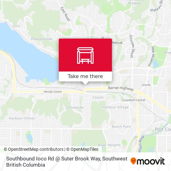 Southbound Ioco Rd @ Suter Brook Way map