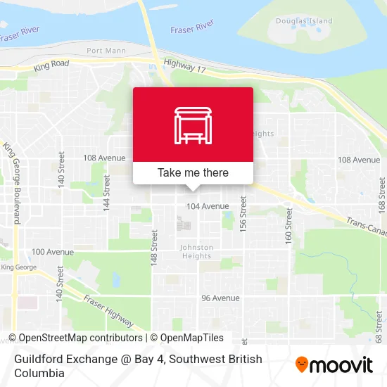 Guildford Exchange @ Bay 4 map