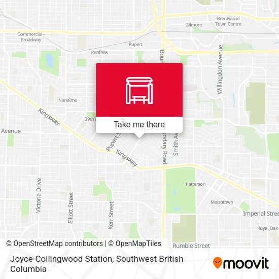 Joyce-Collingwood Station plan